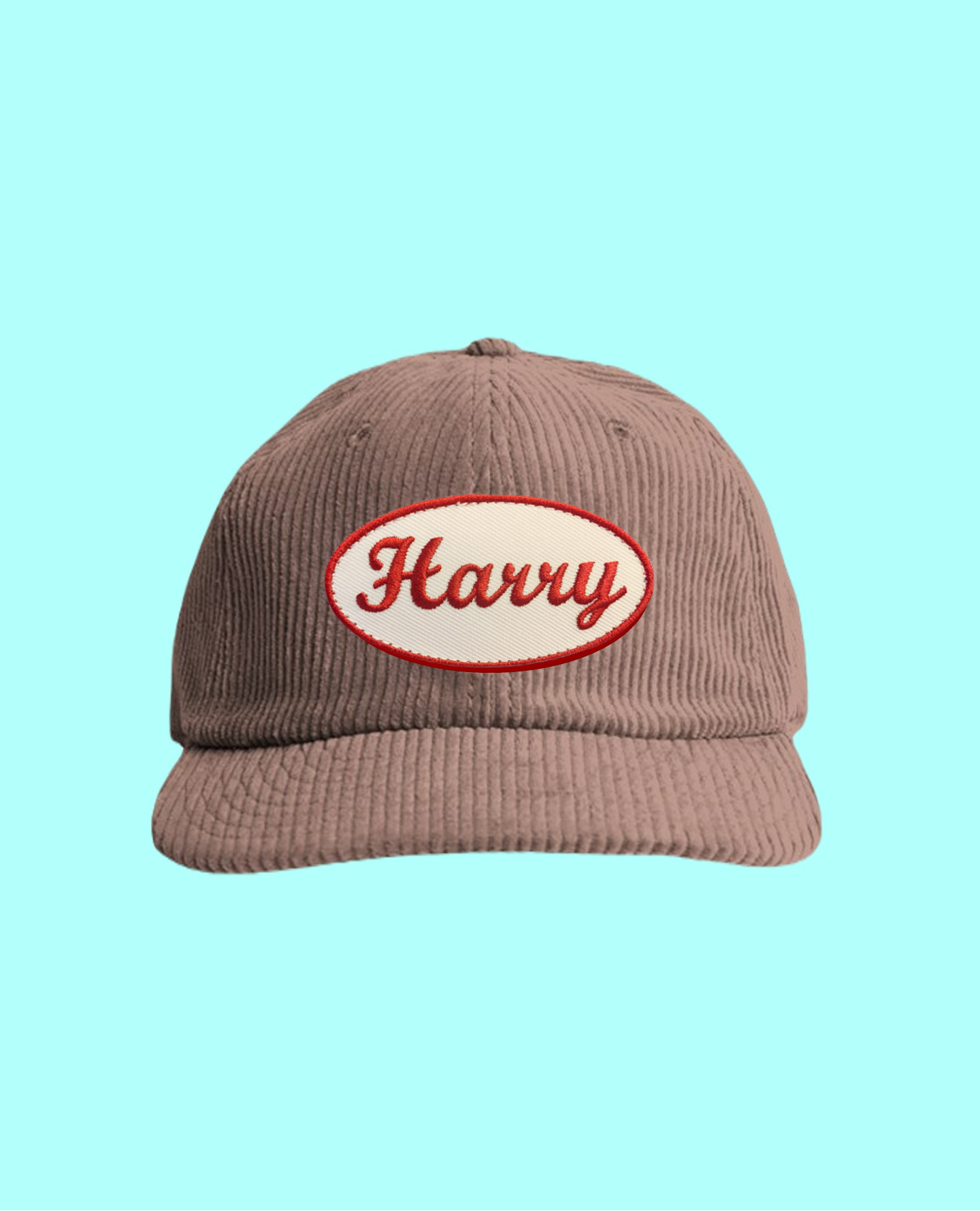 Harry Patch Embroidered Corduroy Hat