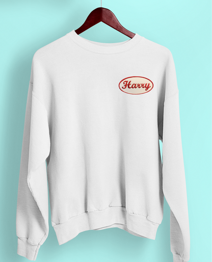 Harry Embroidered Patch Sweatshirt