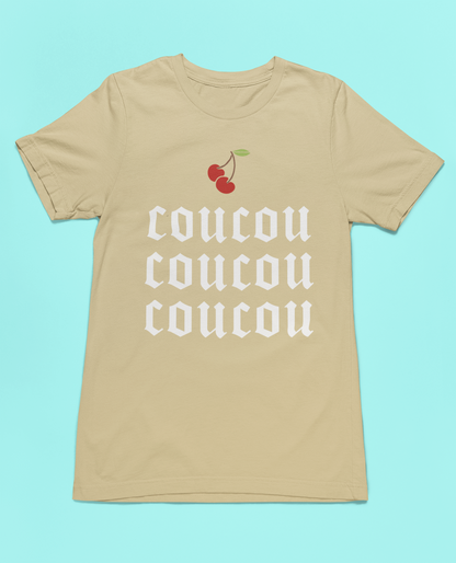 Coucou Tee [Cherry]