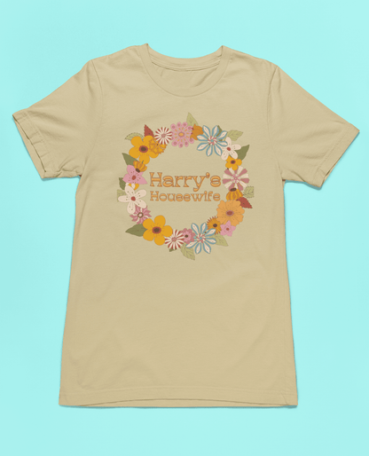 Harry Styles Merch: Harry's Housewife Tee tshirt xs Soft Cream 