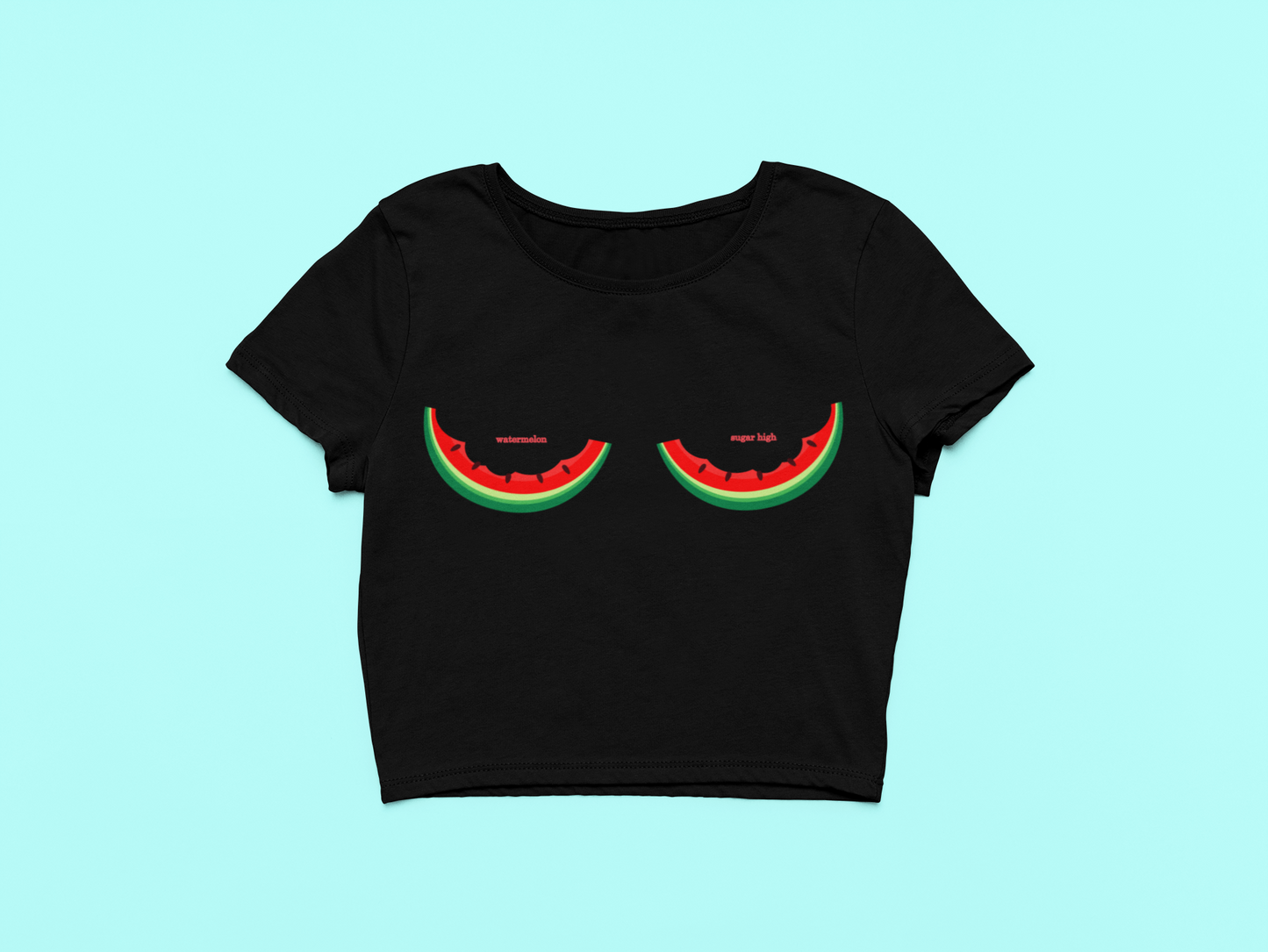 Water-Melons Crop Tee [Watermelon Sugar]