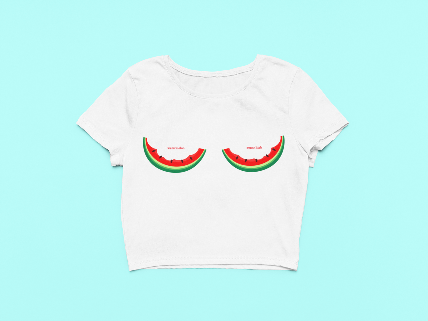 Water-Melons Crop Tee [Watermelon Sugar]