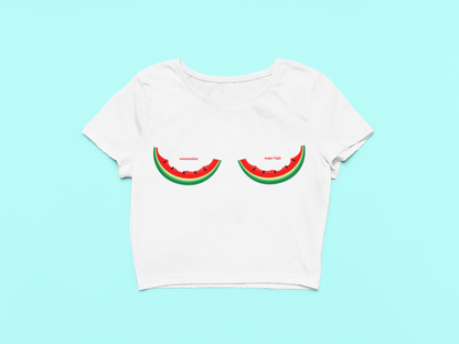 Water-Melons Crop Tee [Watermelon Sugar]